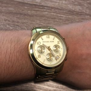Michael Kors gold tone watch